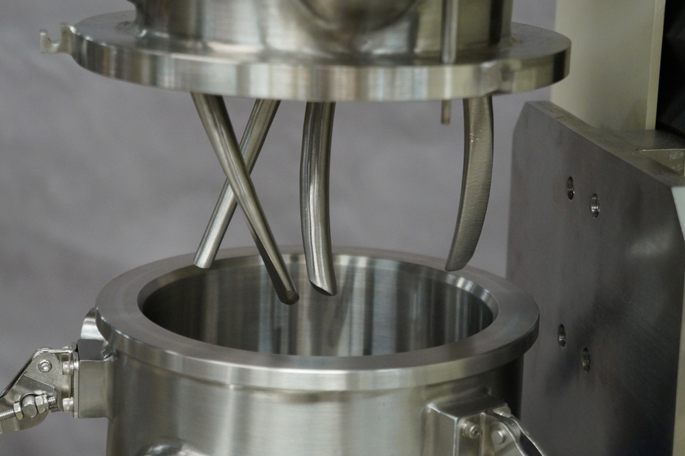 Double Planetary Mixer with High Viscosity Blades