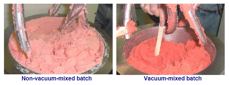 Vacuum Mixing vs Non-vacuum Mixing Batch
