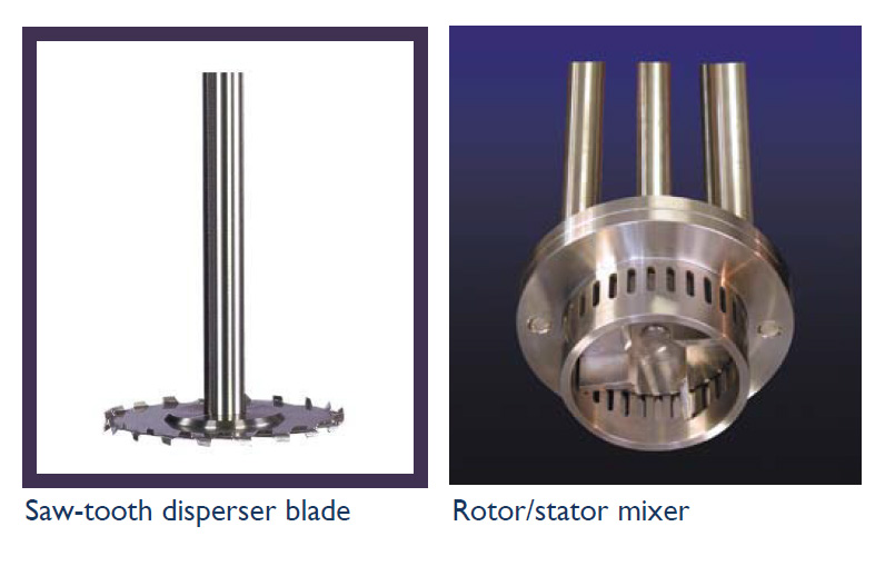 Saw-tooth vs Rotor Stator Mixing utilities