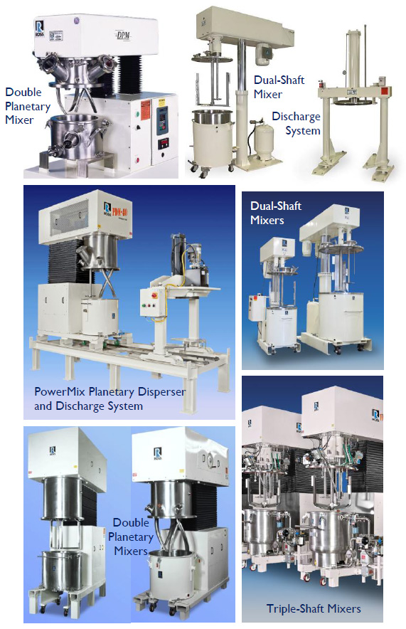 Mixers for Encapsulated Materials