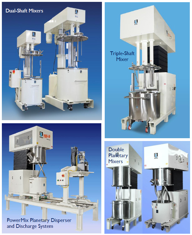 Multi Shaft Mixers and Planetary Mixers